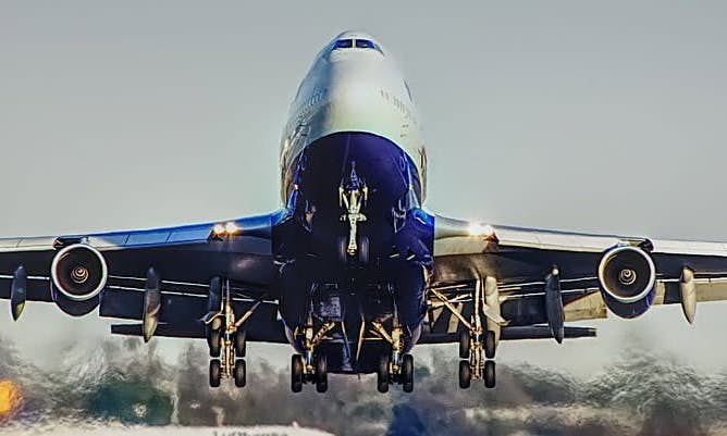 British Airways 747